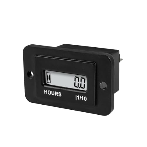 Contador de Horas NINE-ONG LCD Digital Rectangular NINGBO NINE-RONG ELECTRONIC TECHNOLOGY LIMITED - Equipamento de laboratório - lcd, digital, preto, plástico