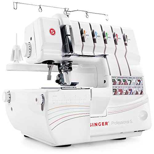Máquina de Costura Singer 5 Profissional Branco Singer - Máquinas de trabalho de tecidos - máquina de costura, singer, profissional, branco