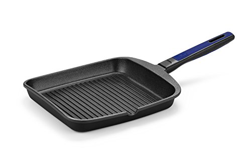 Grill BRAUN Advanced Grill com Lâminas (28 cm) Isogona - Chapas e grelhadores - 28 cm, antiaderente, alumínio, preto prateado