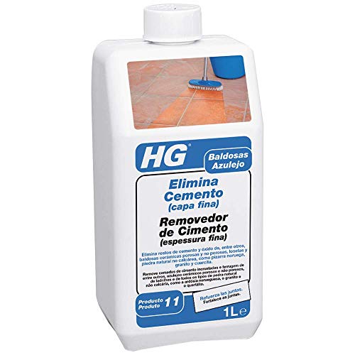 HG ELIMINADOR CEMENTO CAPA FINA 1L HG 101100130 HG - Desinfetantes domésticos - eliminador, cimento, capa fina, 1L
