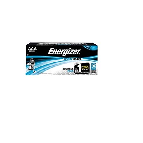 Pilhas Energizer Alcalina Max Plus Lr03 Aaa 1.5V 20 Unidades Energizer - Baterias - alcalino, AAA, 1.5v, 20 unidades