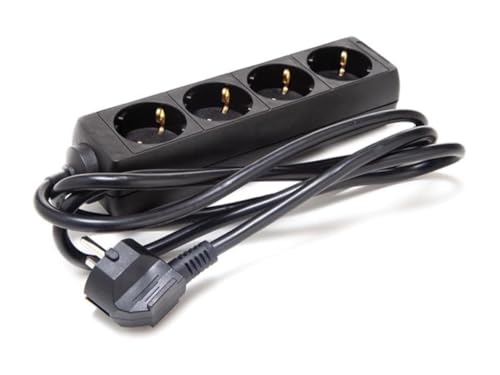 Extensão Elétrica PEREL 4 tomadas (1.5m) OEM - Fios e cabos elétricos - extensão elétrica, perel, 4 tomadas, cabo 1.5m, casa, escritório