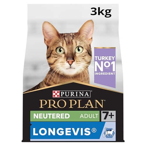 Ração para Gato PURINA Pro Plan Sterilised Peru (3 Kg) Pro Plan - Comida para gatos - gato, 3 kg, sterilizada, peru
