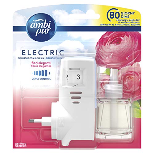 Ambi Pur Flores Elegantes 21,5 ml (Beleza, saúde e bem-estar) AMBI PUR - Aromatizadores de ambiente - ambiente, elegante, aroma