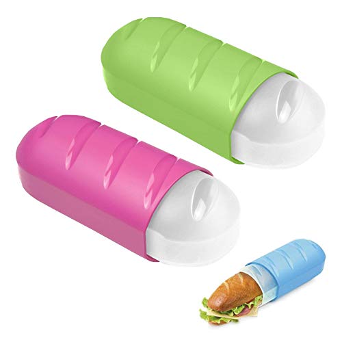 Porta Comida TATAY (Verde e Roxo - Aço Inoxidável) TATAY - Recipientes de armazenamento de alimentos - verde, roxo, aço inoxidável