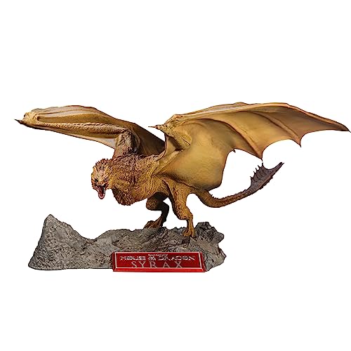 Figura de Ação LA CASA DEL DRAGÓN Syrax (Idade Mínima Recomendada: 4 anos) McFarlane - Brinquedos - figura, ação, la casa del dragón, syrax, idade mínima recomendada, McFarlane Toys