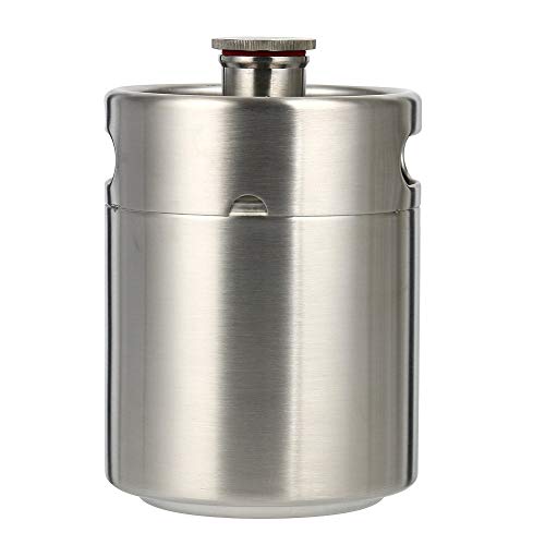 Garrafa para Cerveja BEER BARREL 2.5L (Aço Inoxidável) Filfeel - Baldes de bebidas e resfriadores - cerveja, 2.5l, aço inoxidável