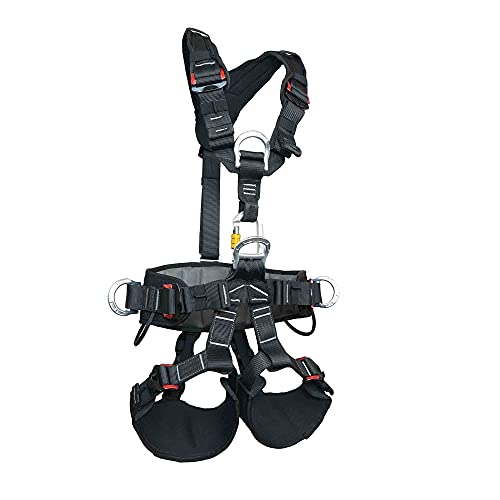 Arne Escala SOB (Tamanho Único - Preto) SOB - Harnesses de escalada - fecho tradicional, estrutura distribuidora, montanhismo, escalada