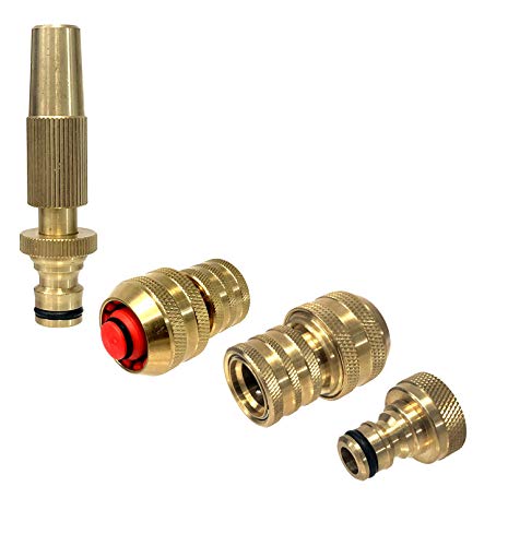Conectores Premium para Mangueira Tubo Jardin 19Mm ALTADEX - Acessórios e válvulas para mangueira de jardim - conectores premium, mangueira tubo jardim, 19mm, ferreiro casa de jardim, acessórios jardinagem, aço inoxidável