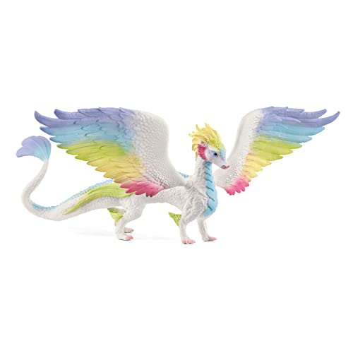 Figuras de Brincar SCHLEICH Dragon Rainbow (Idade Mínima Recomendada: 3 anos) Schleich - Bonecos de ação e brinquedo - figuras, brincar, schleich, dragon, rainbow