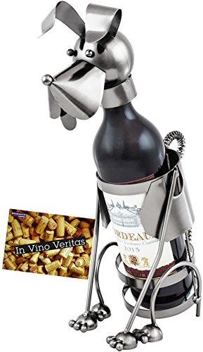 Porta-Garrafas para Cão BRUBAKER (Cinzento) BRUBAKER - Utensílios de Cozinha - porta garrafas, cão, cinzento
