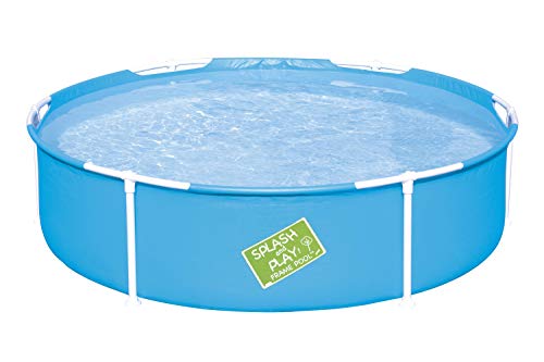 Piscina Tubular BESTWAY Redonda (Azul - 152x76cm) Bestway - Piscinas - 152x76cm, pvc alta resistência, anti-corrosiva, remendo de reparação