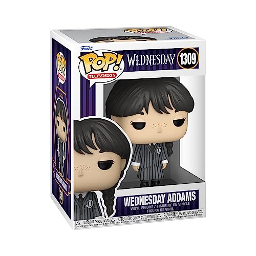 Figura FUNKO POP! TV: Wednesday Addams - Merlina Funko - Brinquedos - wednesday addams, merlina, funko pop