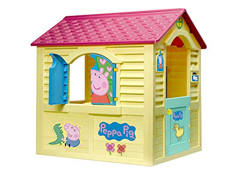 Casa Infantil PEPPA PIG (84 x 103 x 104 cm) Chicos - Casinhas de brincar - 84 x 103 x 104 cm, porta que abre, janela, correio de cartas