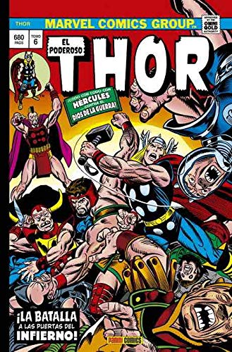El poderoso Thor: ¡La batalla a las puertas del infierno! Panini España S.A. - Livros - Thor, batalla, infierno, saga