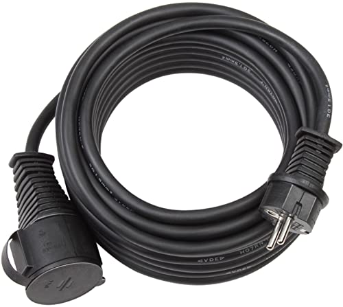 Cabo de Energia BRENNENSTUHL (25 m - Preto) Brennenstuhl - Fios de extensão - 2,5 m, preto, H07Rn-F, ambientes úmidos