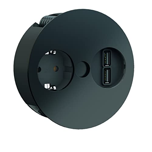 Extensão Elétrica BACHMANN 4 tomadas Preto Bachmann - Tomadas e soquetes de energia - tomadas, preto