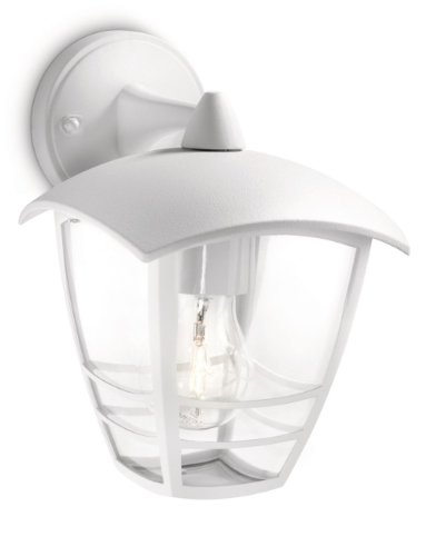 Candeeiro Exterior de Parede PHILIPS Creek White Philips - Luminárias de parede - exterior, parede, alumínio, difusa