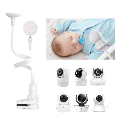Suporte KAWA para Vigilabebês (Universal - Preto) KAWA - Computadores - universal, preto, ajustável, sem danificar