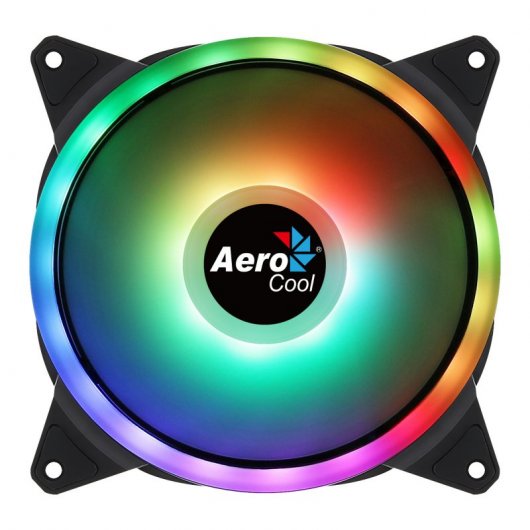 Aerocool DUO 14 Pasta de computador Ventoinha Aerocool - Peças de refrigeração de sistema de computador - 14 cm, 1000 rpm, 23,2 db, 49,5 m³/h