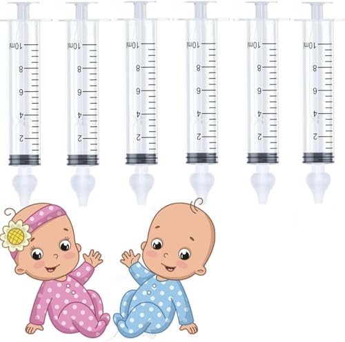 Jeringueta para lavar o nariz bebé 6 unidades BABYNONA - Cuidados respiratórios - bebé, nariz, lavagem