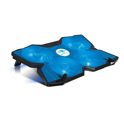 Base refrigeração SPIRIT OF GAMER Airblade 500 Spirit Of Gamer - Peças de refrigeração de sistema de computador - 17,3 cm, 4 x 120 mm, led, 25 dB
