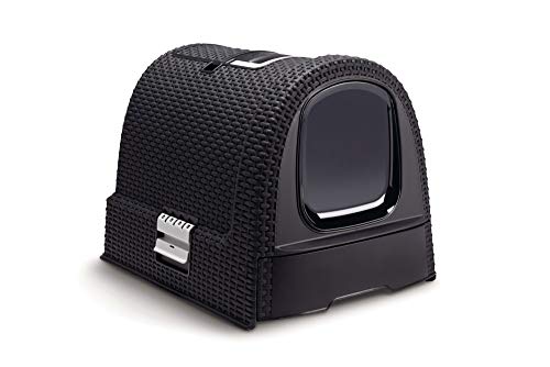 Caixa de areia para gatos Curver | Cinzento | 51 x 38,5 x 39,5 cm Curver - Caixas de areia para gatos - 51 x 38.5 x 39.5 cm, cinzento