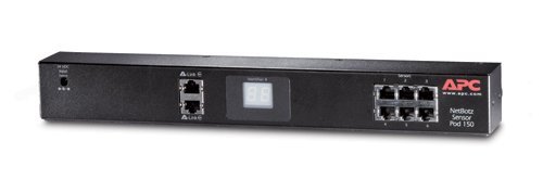 Sistema de segurança APC NetBotz Rack Sensor Pod 150 APC - Sensores de sistema de segurança - 6 canais, 0-45°C, 20-90% humidade, 337x43x43mm
