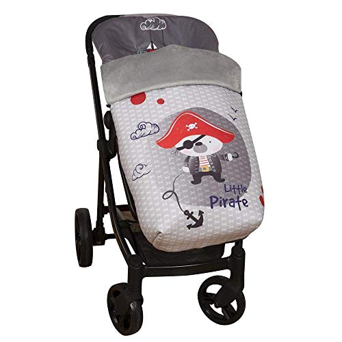 Forra Carrinho de Bebé Babyline Little Pirate Babyline - Forros e sacos de transporte para bebês - tecido macio, lavável à mão, resistente ao calor, fácil de colocar