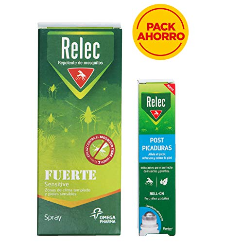 Relec Spray Fuerte Sensible Repelente De Mosquitos 75 Ml RELEC Relec - Banho e corpo - repelente, mosquitos, 75 ml