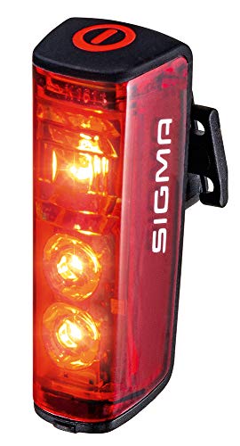 Luz Traseira Sigma Blaze Flash I Preto, Amarelo Sigma - Luzes de segurança e refletores esportivos - bateria recarregável, preto, amarelo, plástico