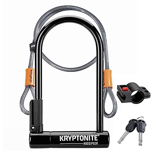 Cadeado Antirroubo KRYPTONITE Keeper 12Std+Cable 4´ KRYP4|#Kryptonite - Fechaduras e chaves - antirroubo, 6 números, compartimento