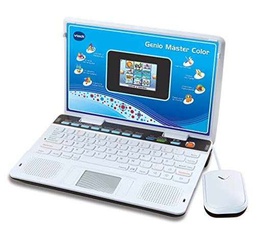 Computador Portátil para Crianças VTECH Genio Master Color (Idade Mínima Recomendada: 3 anos) VTech - Eletrônicos falsos - portátil, crianças, 3 anos
