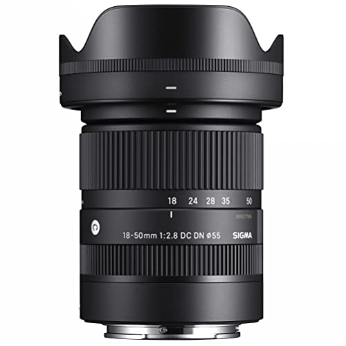 Objetiva SIGMA 18-50mm F2.8 DC DN C (Encaixe: Sony E - Abertura: f/22 - f/2.8) Sigma - Lentes de câmera - 18-50mm, f/22-f/2.8, sony e, wide zoom