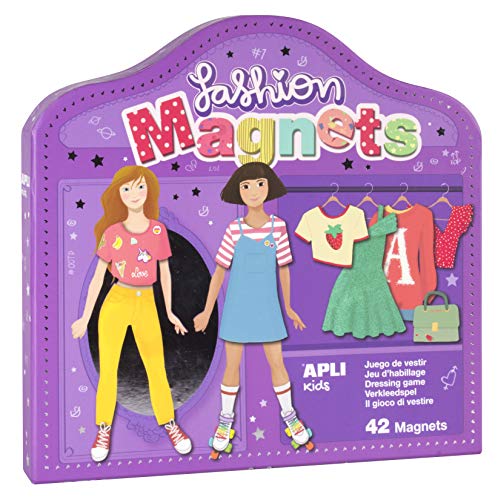 Apli Magnets Fashion 25 Unidades (Recondicionado Como Novo) Apli kids - Kits de artesanato de brinquedos - 25 unidades, educativo, concentração, imaginação