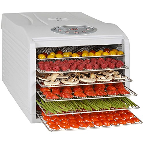 Desidratadora KitchenChef KYS-333B | Aço inoxidável KITCHEN CHEF - Eletrodomésticos de cozinha - desidratadora, kitchenchef, aço inoxidável, 3 kg, baixo vapor, termostato regulável