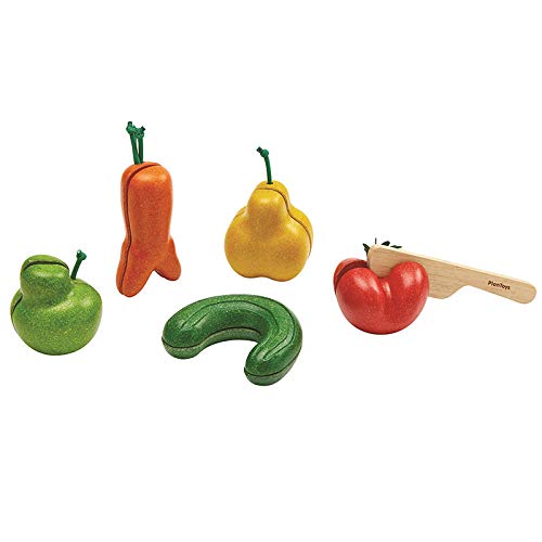 Brinquedo de Trabalhos Manuais PLANTOYS 3495 (3 anos) PLAN TOYS - Brinquedos - trabalhos manuais, frutas, verduras, motricidade fina
