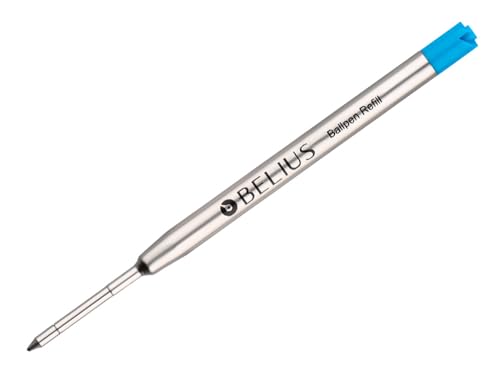 Recarga de Caneta Belius Azul 0.8 mm (3 Un) Belius - Tinta e recargas de caneta - azul, 0.8 mm, 3 unidades, alemão
