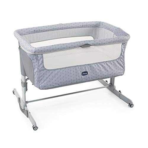 Berço CHICCO Next2Me Dream Cinza (Algodão) Chicco - Berços e moisés - algodão, cinzento