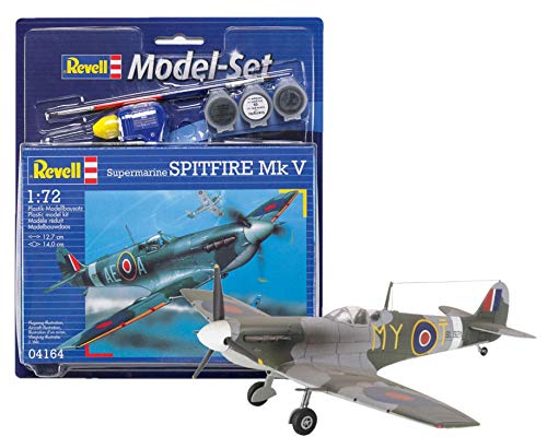 Modelo de aeronave REVELL Supermarine Spitfire MKV Revell - Kits de modelos em escala - supermarine, spitfire, mkv