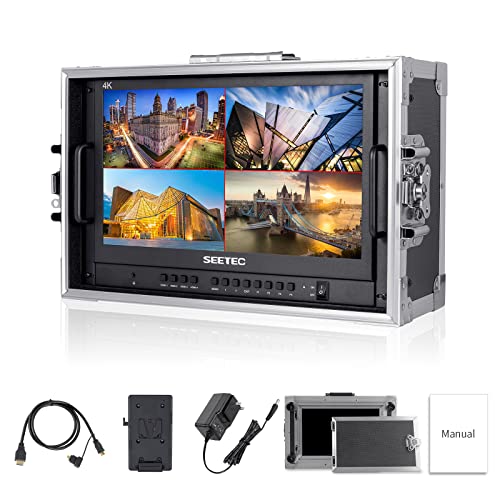 Monitor SEETEC ATEM156-CO (15.6'' - Full HD - LED) Seetec - Peças e acessórios para câmeras - 15.6'', full hd, led