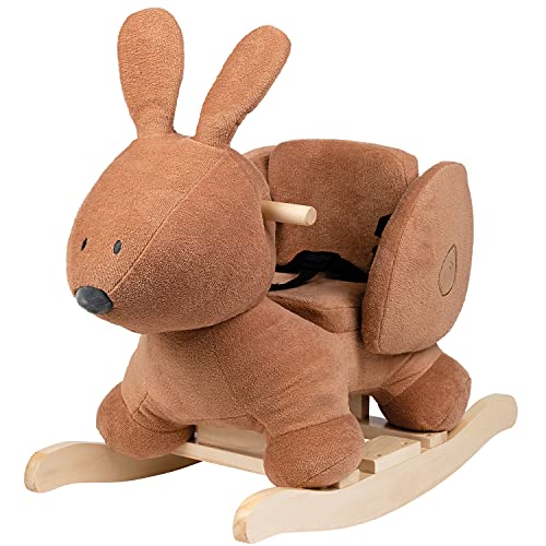 Baloiço para Crianças NATTOU Bunny (Castanho) Nattou - Brinquedos de balanço e mola - baloiço, crianças, castanho