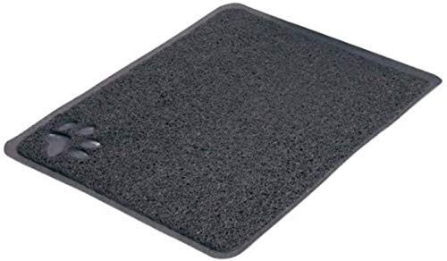 Tapete de Entrada para Animais Trixie 40381 Retangular PVC Preto TRIXIE - Tapetes para caixa de areia de gato - pvc, preto, retangular, antiderrapante