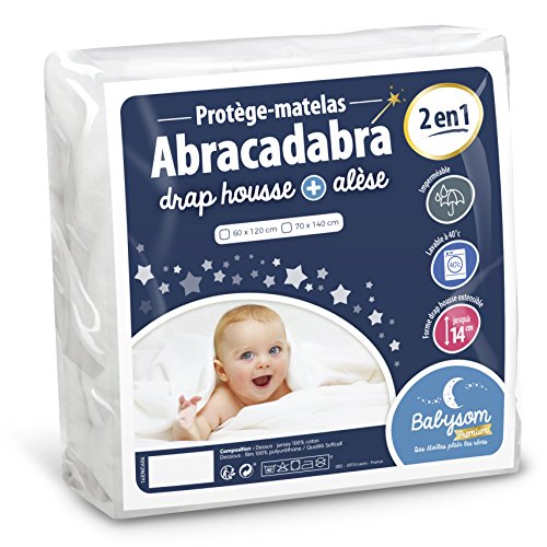 Protetor de colchão para berço BABYSOM (Branco) Babysom - Protetores de Colchão - protetor, colchão, berço, babysom