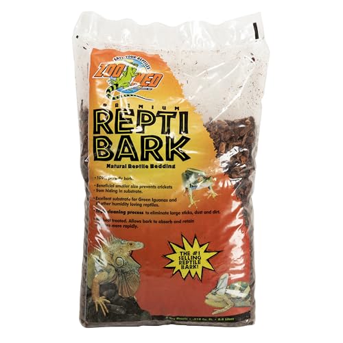 Areia para Répteis ZOO MED Reptile Bark 2.5 kg Zolux - Substratos para répteis e anfíbios - 2.5 kg, absorve água, filtra, natural