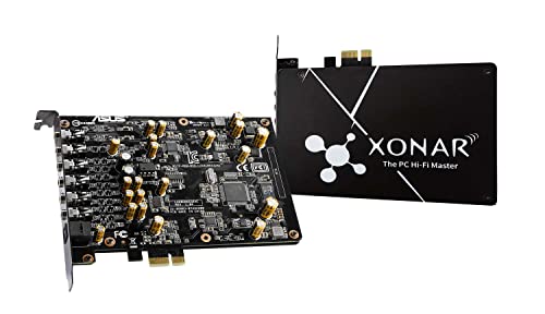 Placa de Som ASUS Xonar AE (PCI - 7.1 - 192 kHz) ASUS - Placas e adaptadores de áudio - pci, 7.1, 192 kHz