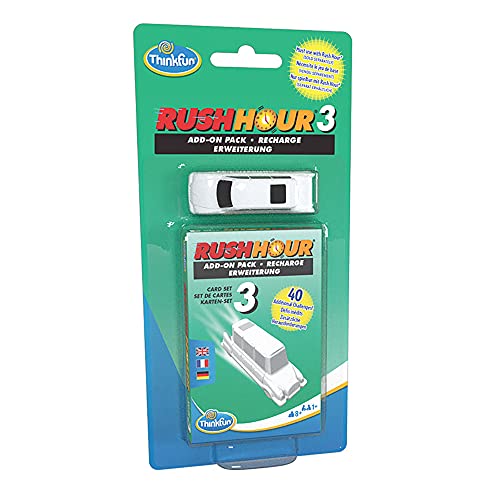 Jogo de Tabuleiro RAVENSBURGER Rush Hour Recharge 3 (Idade Mínima: 8) Ravensburger - Brinquedos - idade mínima 8, lógica, estratégia, durable