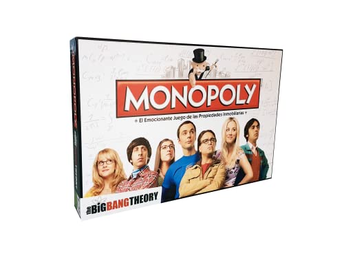 Jogo de Tabuleiro HASBRO GAMING Monopoly The Big Bang Theory (Idade Mínima Recomendada: 8 anos) Hasbro - Jogos de tabuleiro - MONOPOLY, big bang theory, 8 anos, multicor