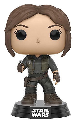 Figura FUNKO POP! Star Wars: Rogue One - Jyn Erso Funko - Bonecos de ação e brinquedo - figura, funko pop, star wars, rogue one, jyn erso, pvc