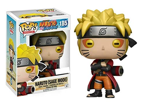 Figura FUNKO POP! Naruto Shippuden: Naruto Sage Mode Funko - Bonecos de ação e brinquedo - naruto shippuden, naruto sage mode, pvc, 9 cm